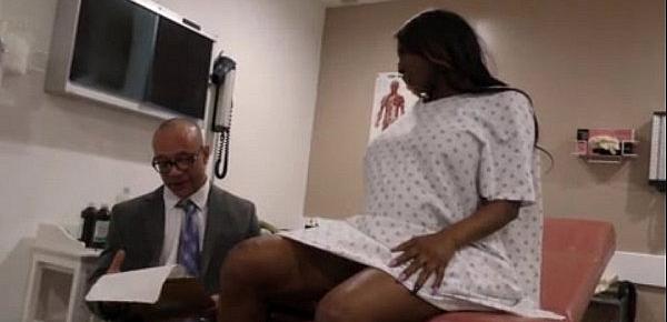  Pregnant black whore getting fuked by white man